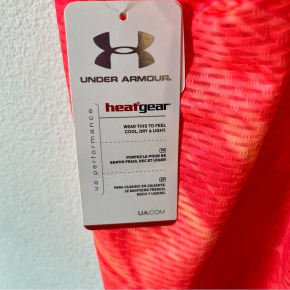Under Armour Orange Running Tank Top - Picture 6 of 6
